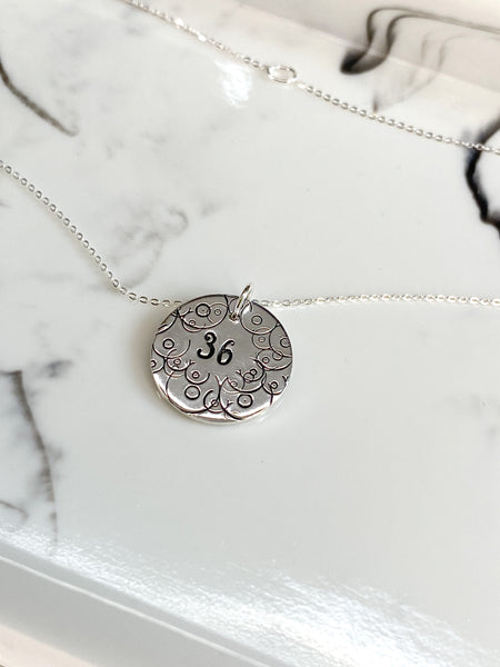 Milky days personalised breastfeeding necklace