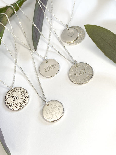 Milky days personalised breastfeeding necklace